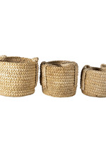 Clayre & Eef Mand (3)  Ø 34*36 / Ø 29*37 / Ø 26*31 cm 6RO0538