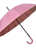 Clayre & Eef Paraplu Ø 98 cm roze JZUM0031P