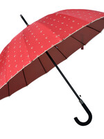 Clayre & Eef Parapluie Ø 98 cm rouge JZUM0031R