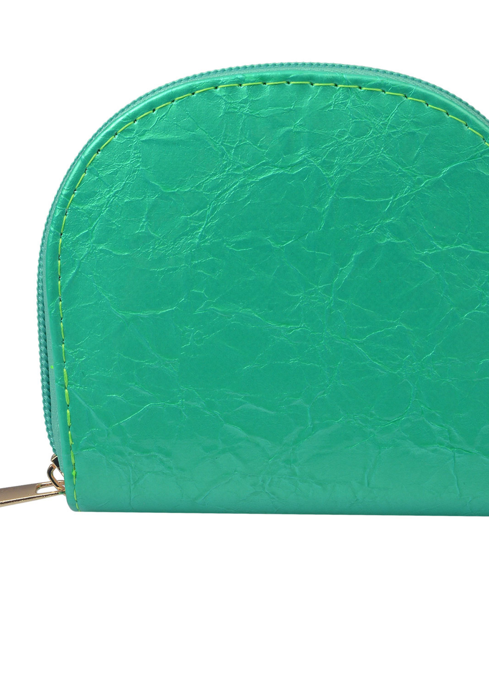 Clayre & Eef Porte-monnaie 11*8 cm vert JZWA0120GR