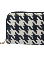 Clayre & Eef Portemonnee 11*9 cm zwart JZWA0121S