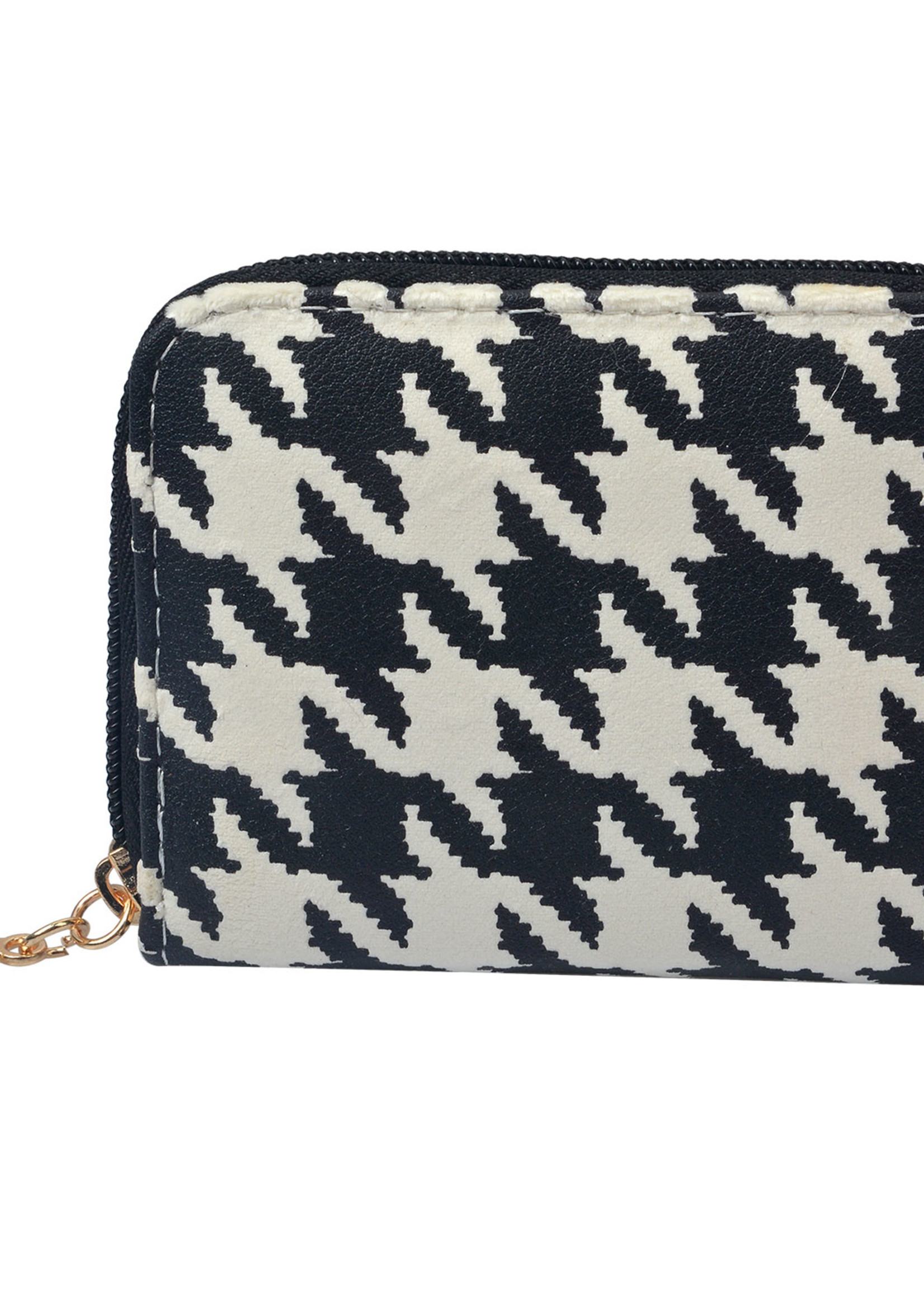 Clayre & Eef Porte-monnaie 11*9 cm noir JZWA0121S