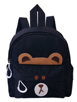 Clayre & Eef Rugzak 21*9*23 cm zwart MLLLBAG0022Z