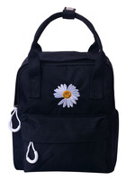 Clayre & Eef Rugzak 21*9*23 cm zwart MLLLBAG0023Z