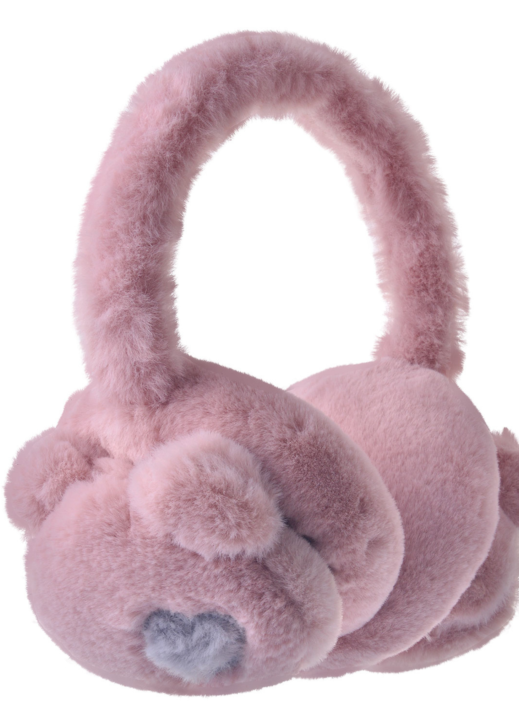 Clayre & Eef Oorwarmer kind roze MLLLEW0012DP