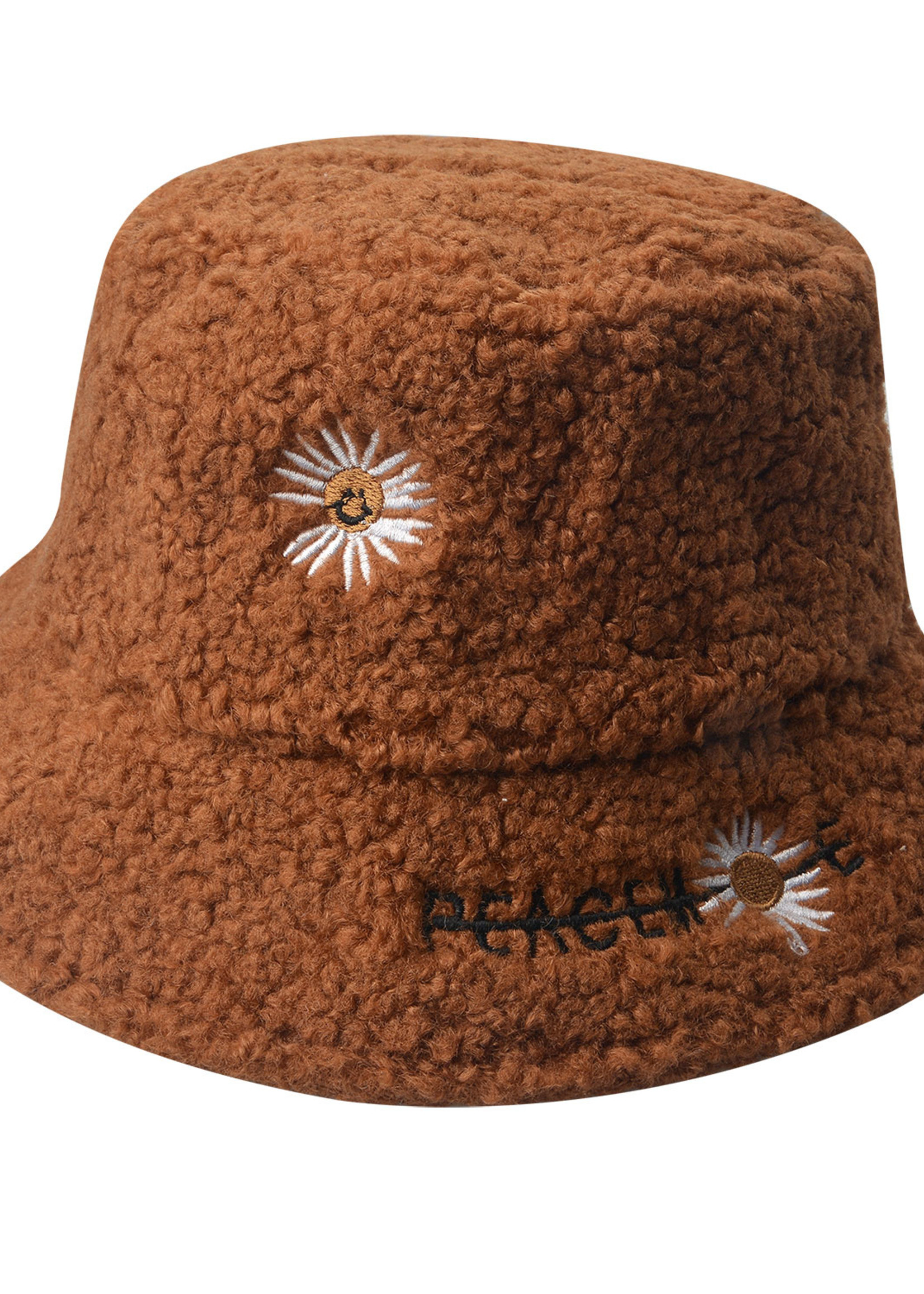 Clayre & Eef Bonnet enfant kaki MLLLHA0018KH