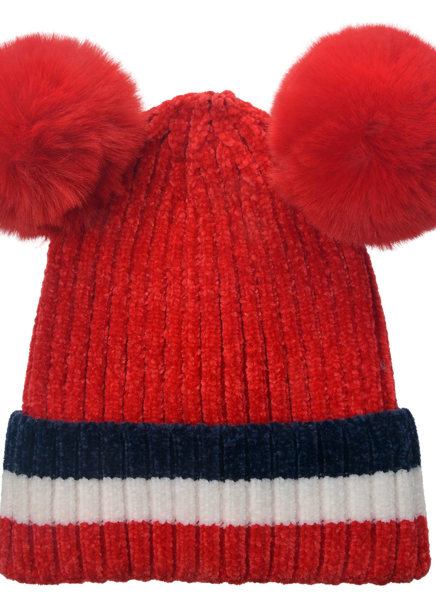 Clayre & Eef Bonnet enfant rouge MLLLHA0021R