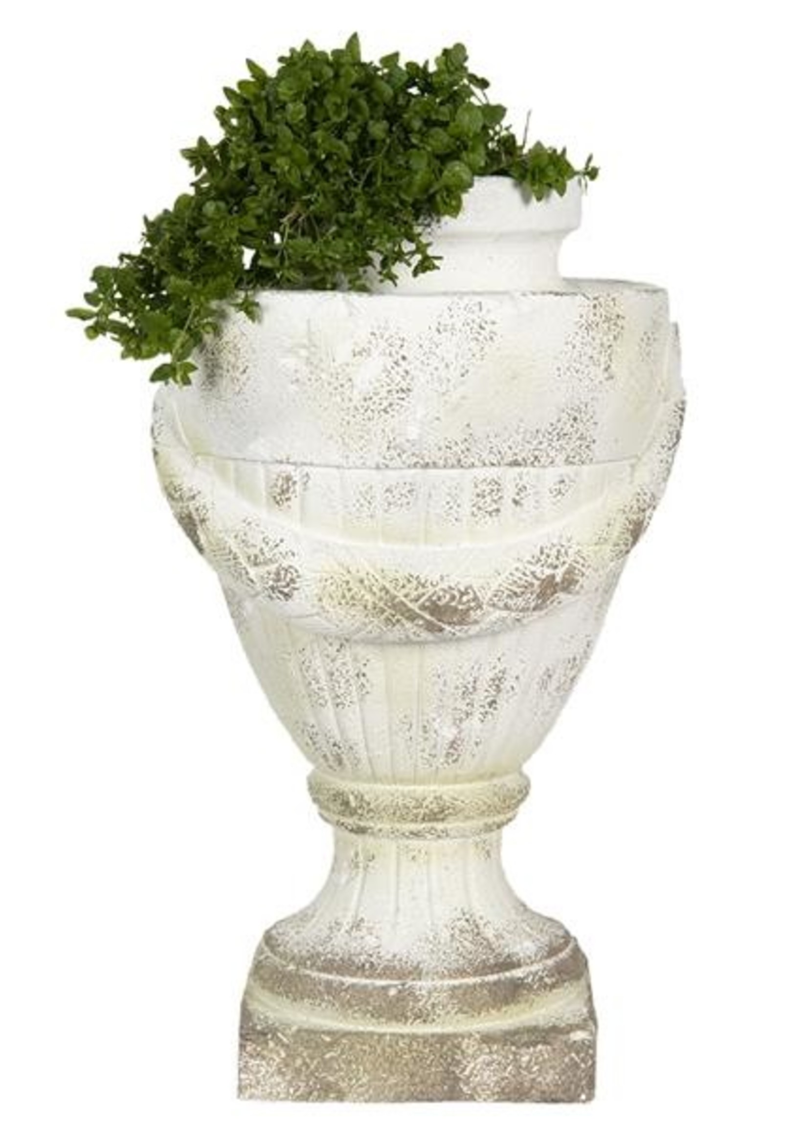 Clayre & Eef Bloempot 34*34*57 cm 5MG0006