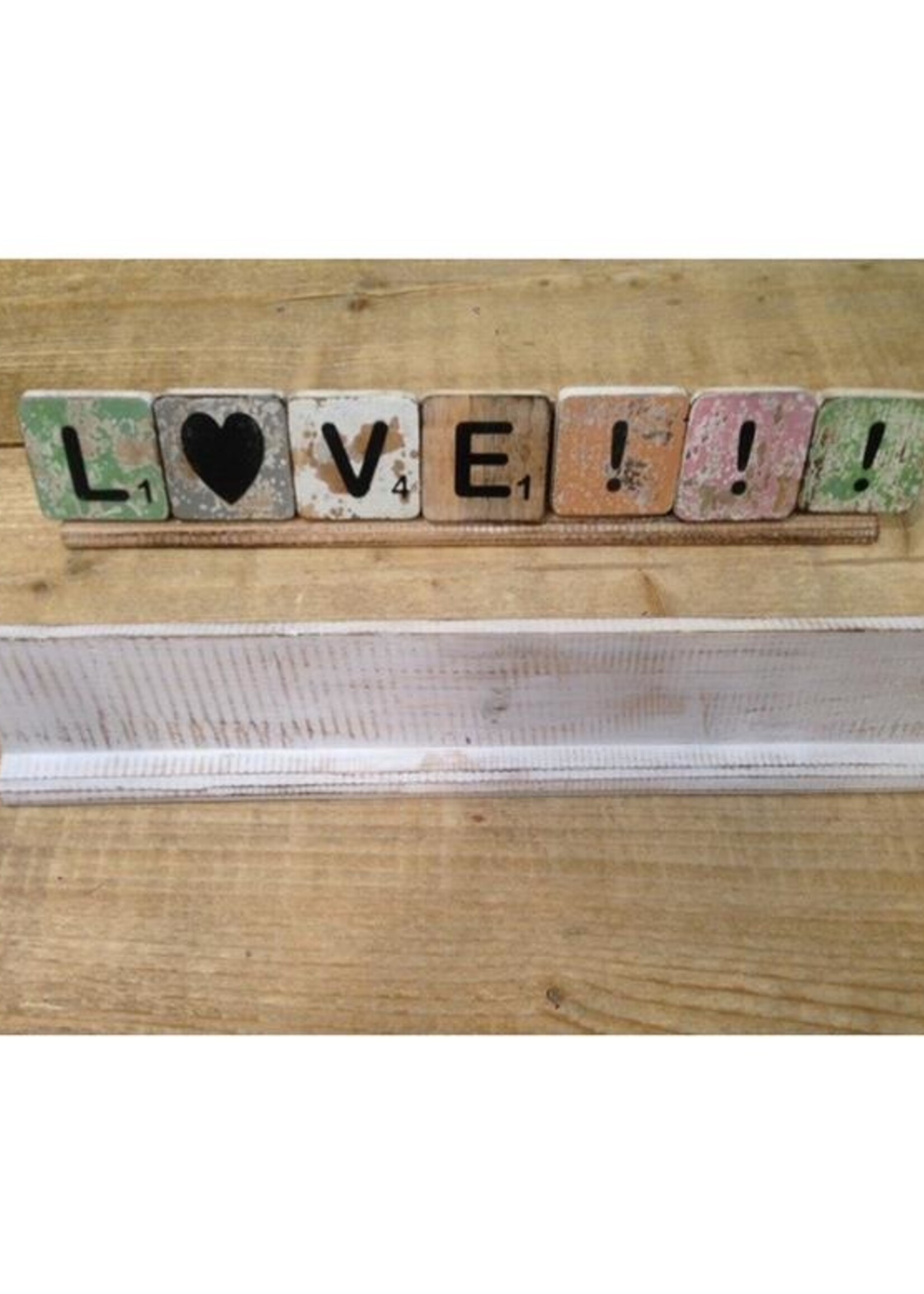 étagère à lettres 40 cm