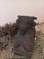 Figurine de buffle en béton rural 20125