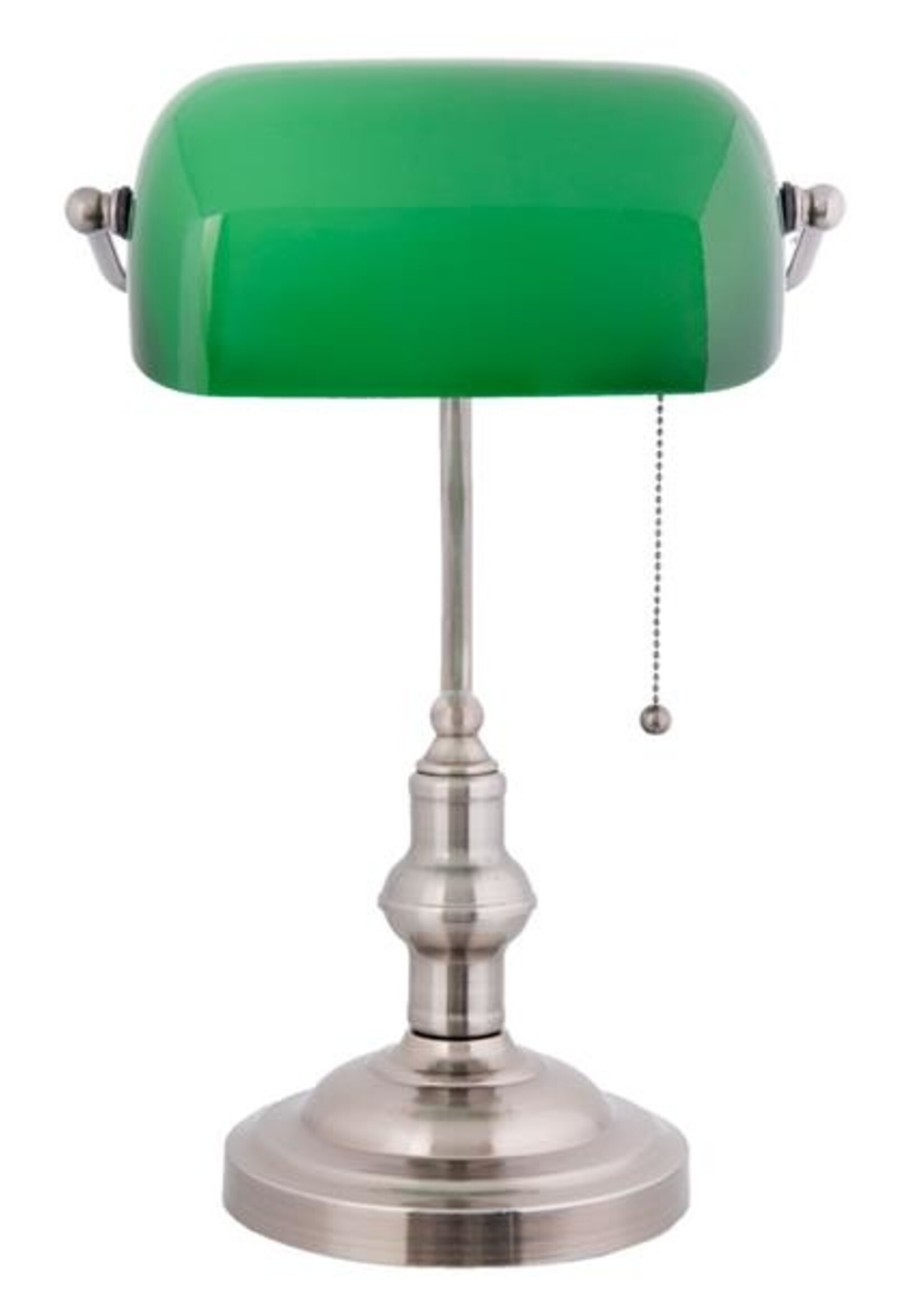 Clayre & Eef Lampe de bureau vert 27*17*41 cm E27/max 1*60W 5LL-5100
