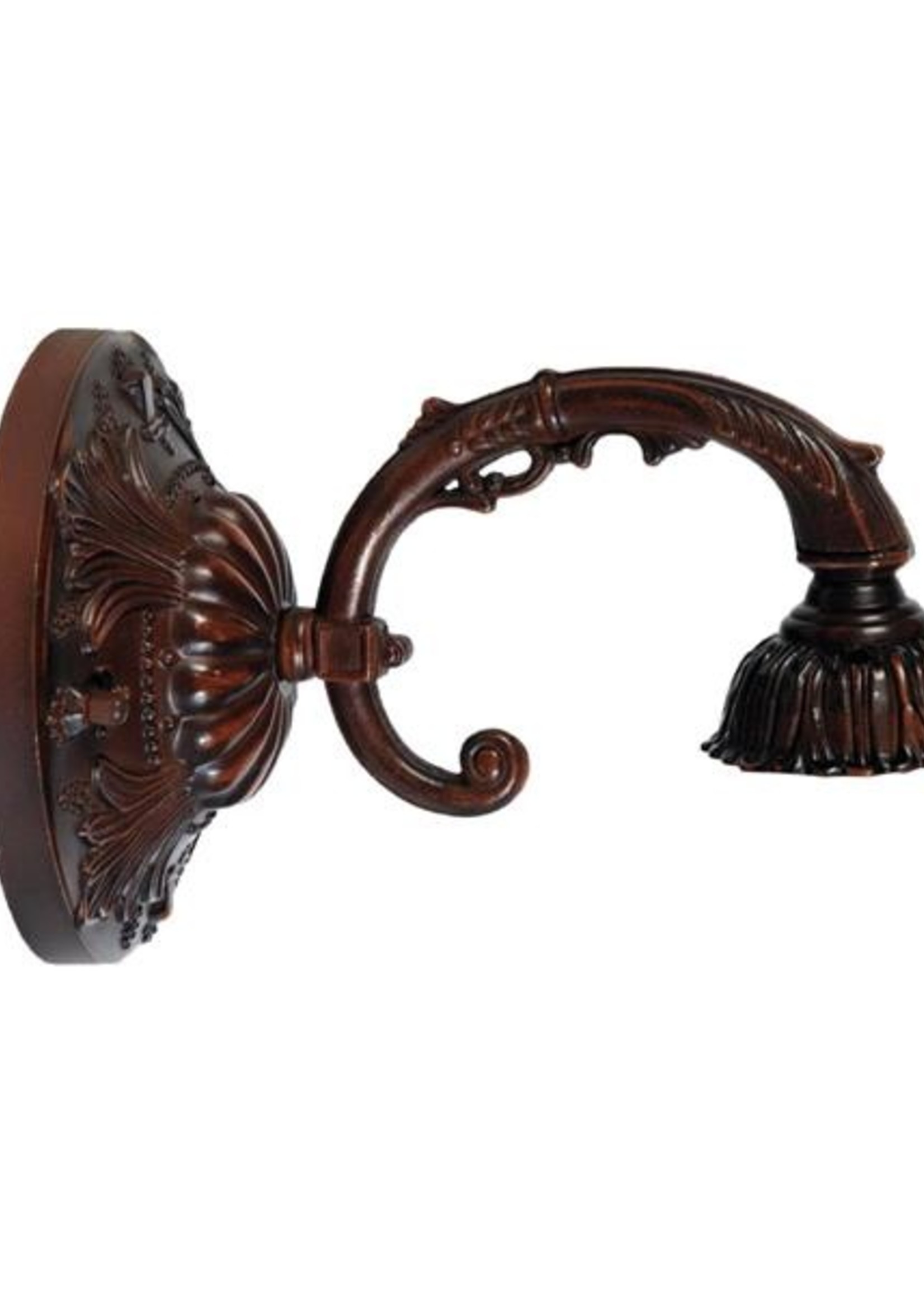 Clayre & Eef Applique murale brune 15*23*15 cm E27/max 1*40W 5LL-8829