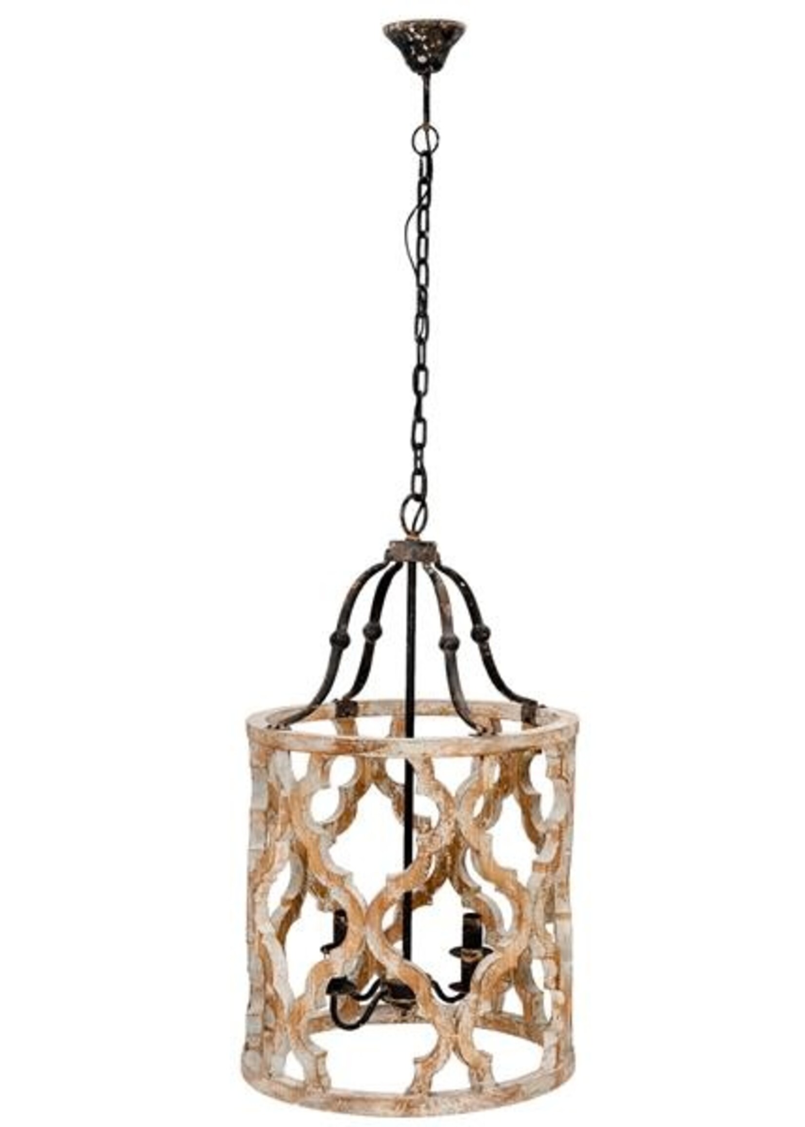 Clayre & Eef Lampe suspendue Ø 48*85 cm E14/max 4*25W 5LMP194