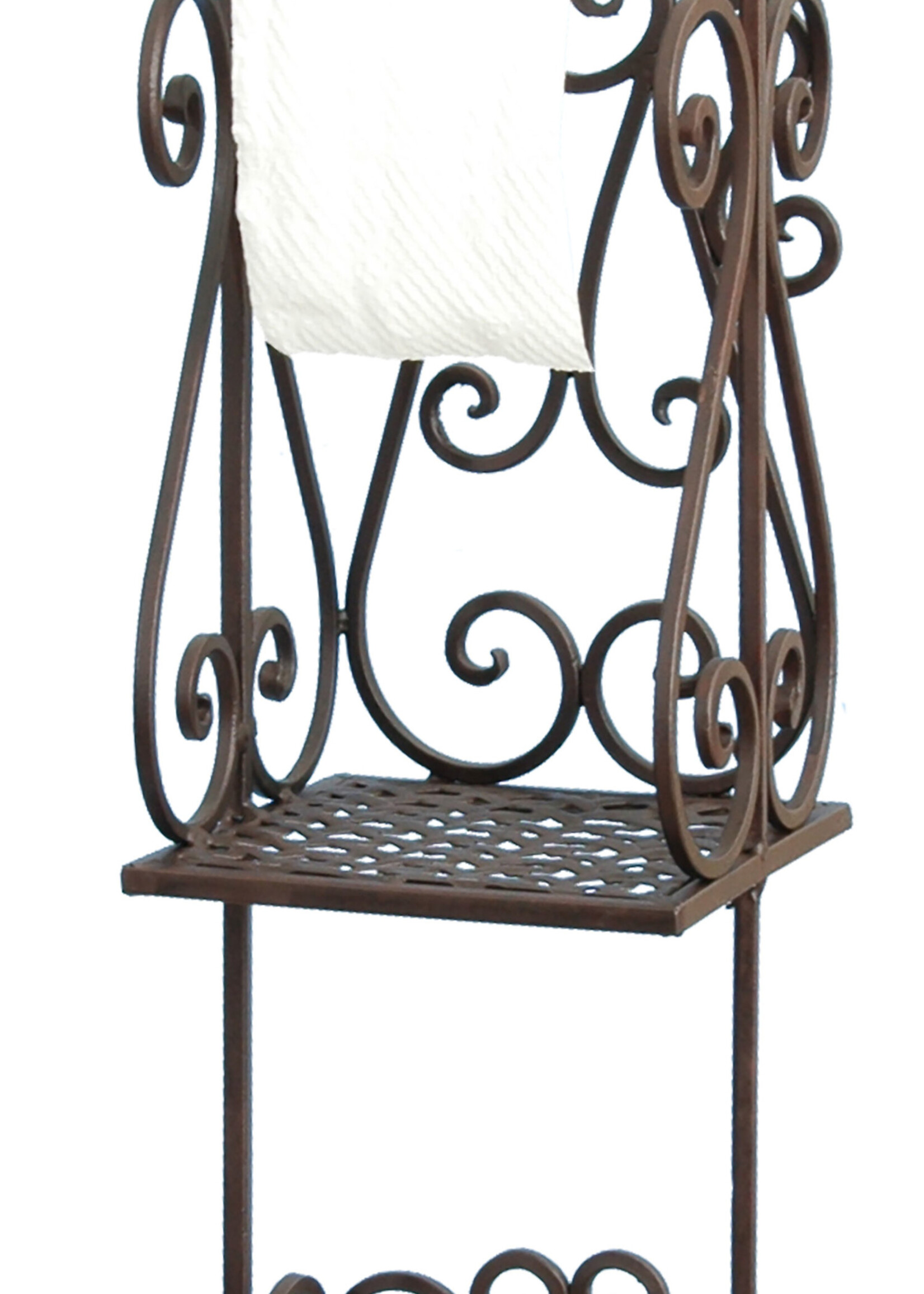 Clayre & Eef Toiletpapierhouder 17*17*97 cm 40179