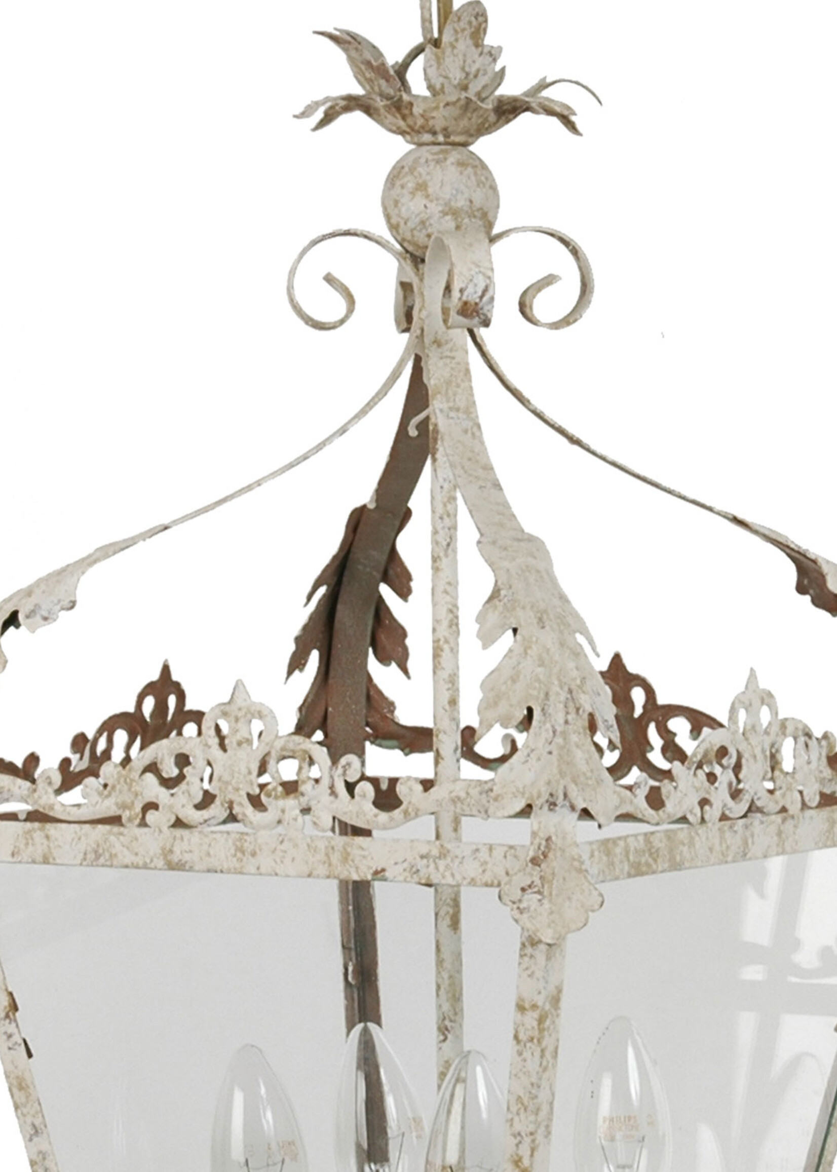 Clayre & Eef Lampe suspendue 29*29*58 cm E14/max 4*25W 40535N