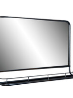 Clayre & Eef Miroir avec étagère 60*15*40 cm 52S097