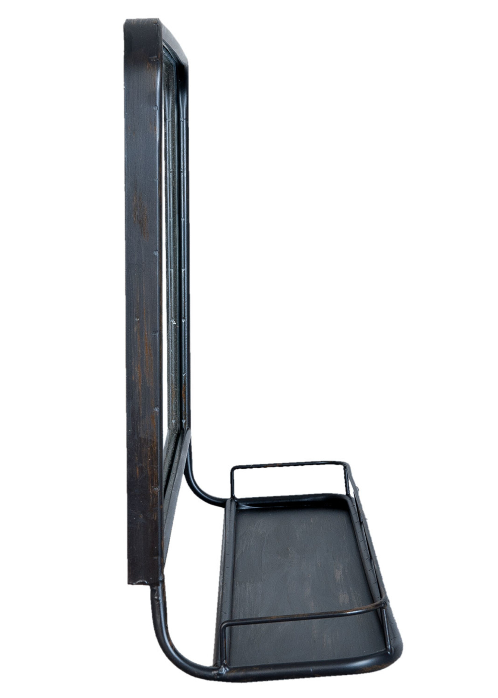 Clayre & Eef Spiegel met schap 60*15*40 cm 52S097