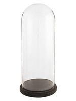 Clayre & Eef Cloche de verre Ø 26*60 cm 5GL0009
