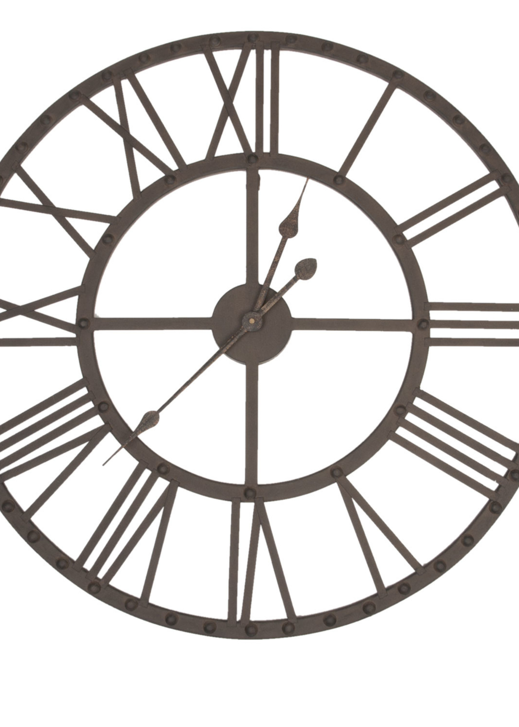 Clayre & Eef Horloge murale Ø 70*5 cm / 1*AA 5KL0016