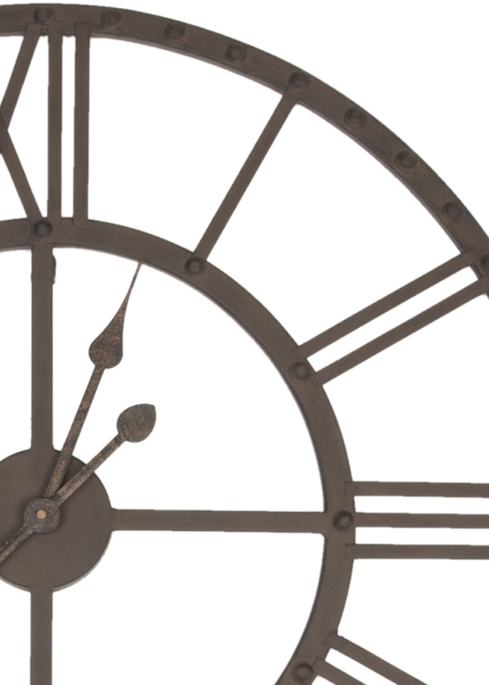 Clayre & Eef Horloge murale Ø 70*5 cm / 1*AA 5KL0016