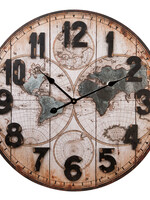 Clayre & Eef Horloge murale 69*5*70 cm / 1*AA 5KL0084