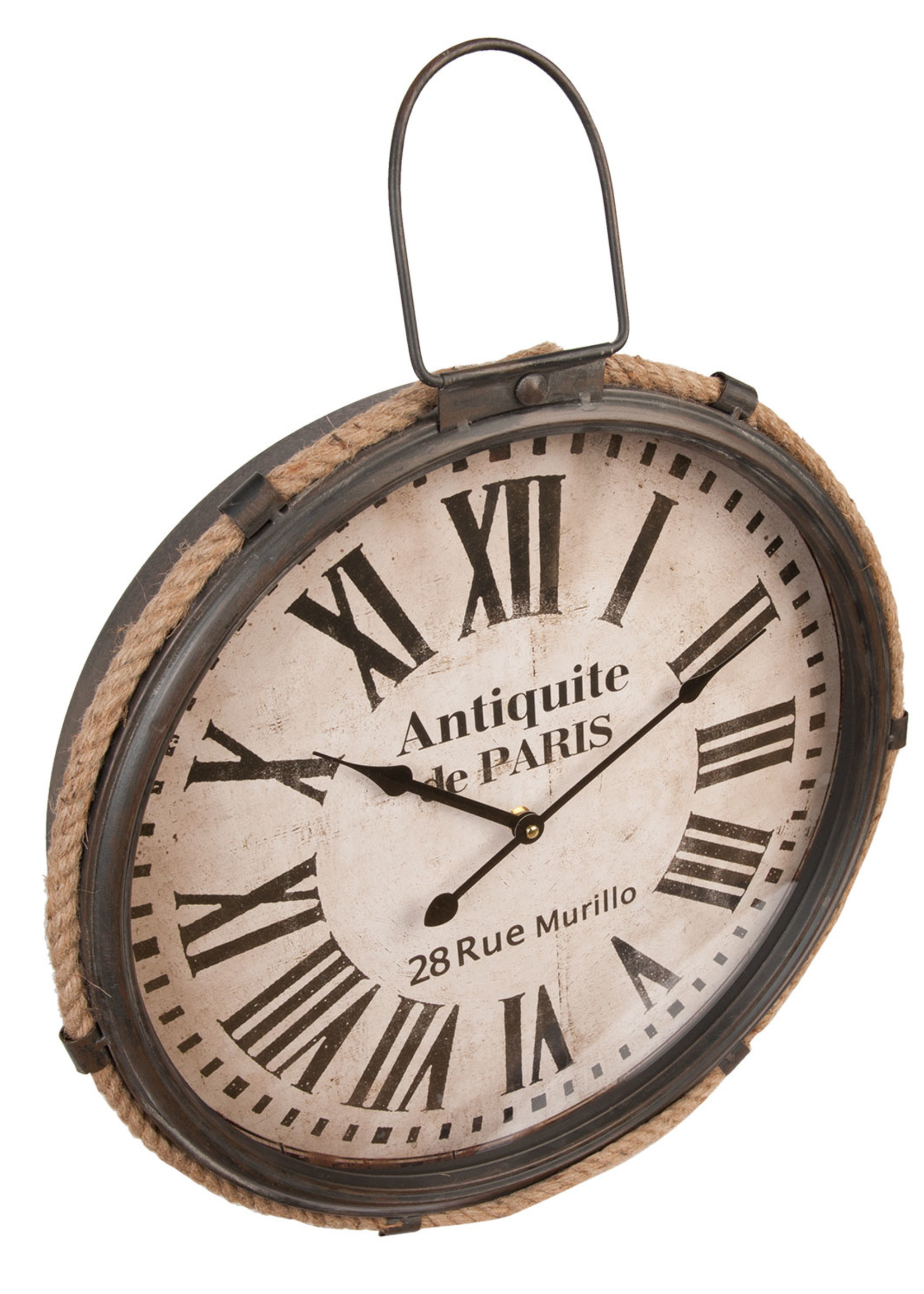 Clayre & Eef Horloge murale 47*7*58 cm / 1*AA 5KL0086