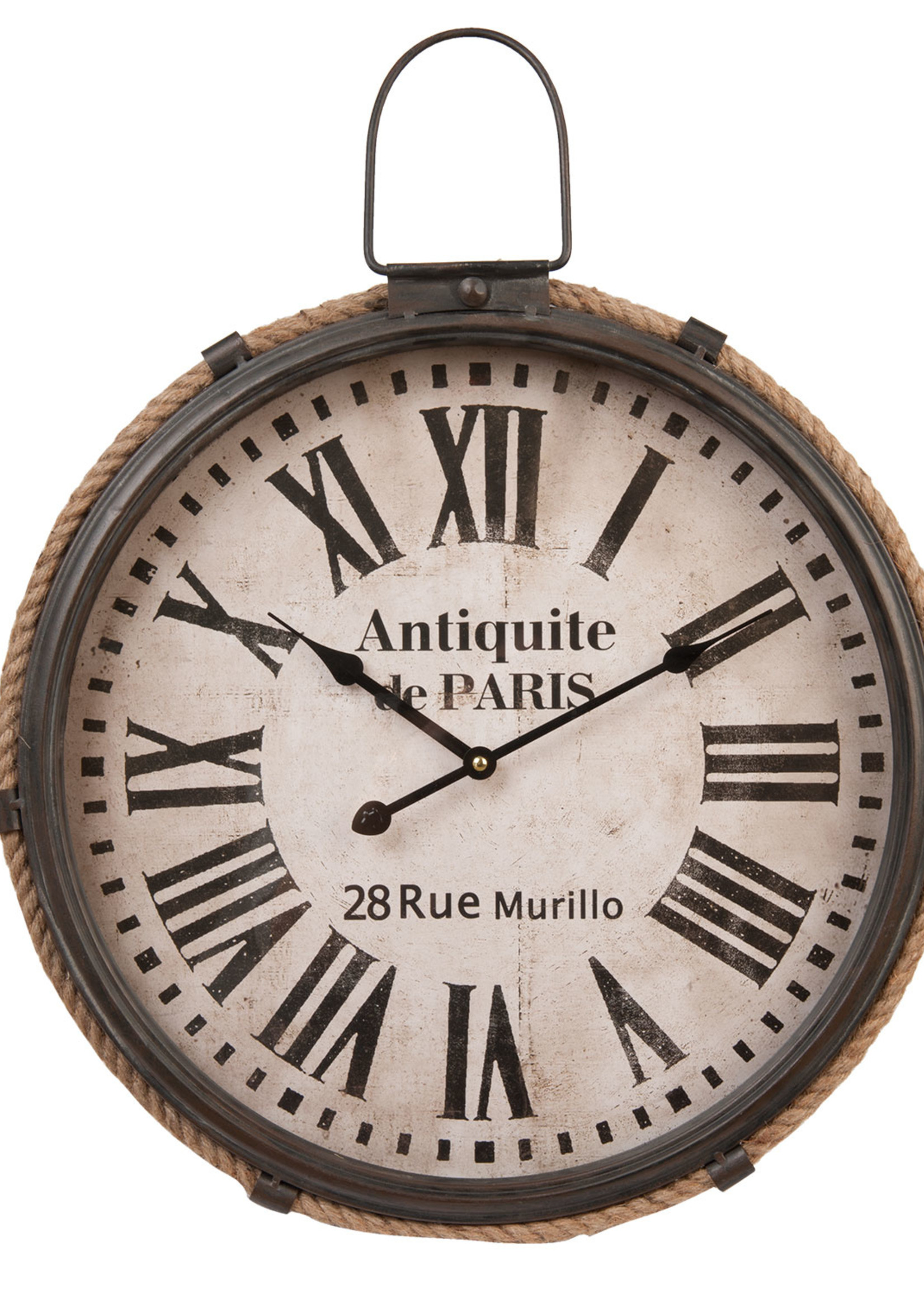 Clayre & Eef Horloge murale 47*7*58 cm / 1*AA 5KL0086