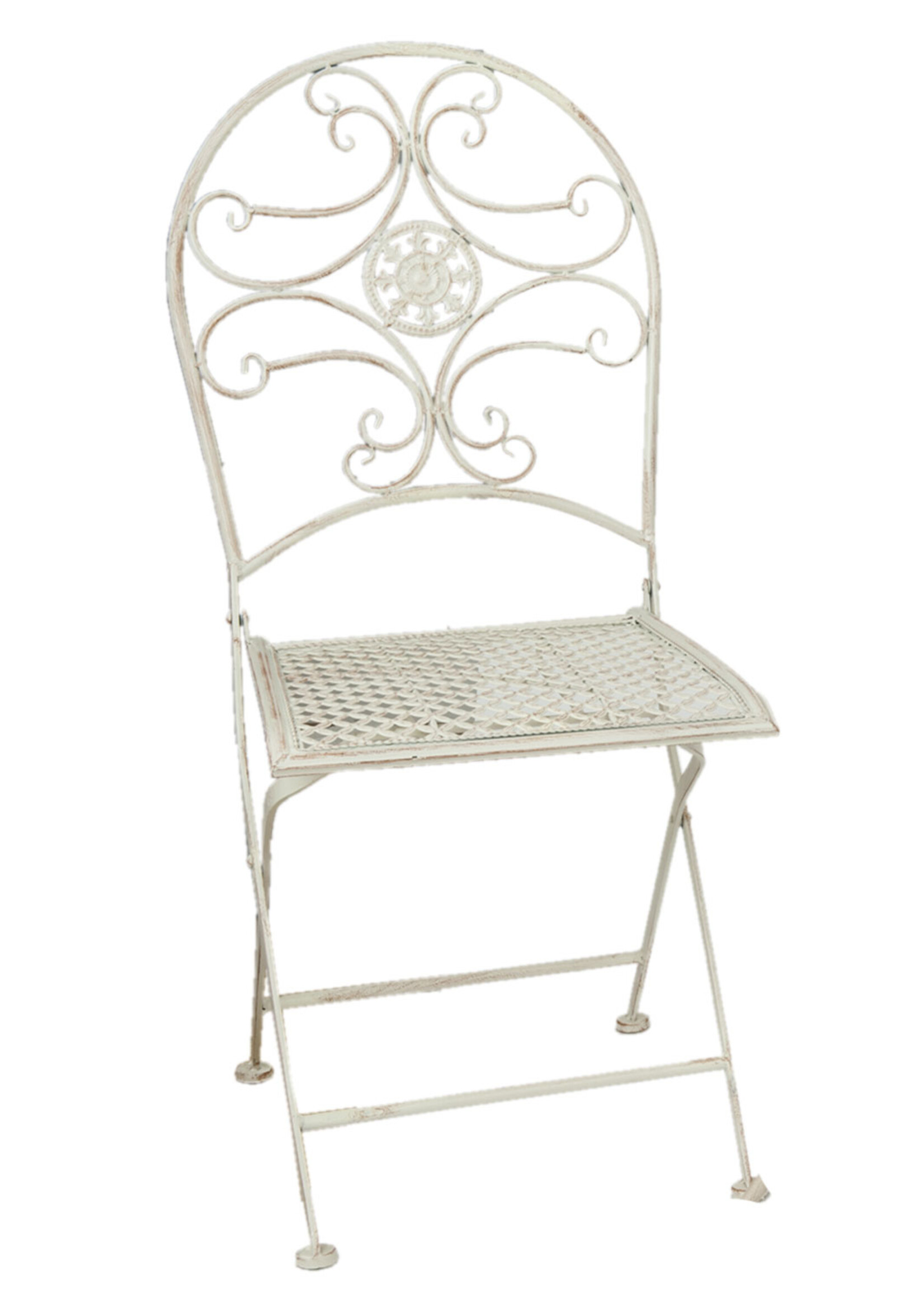 Clayre & Eef Table + 2x Chaises Ø 70*74 / 40*45*95 cm (2) 5Y0179