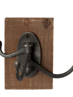 Clayre & Eef Wandhaak 8*12*13 cm 63737