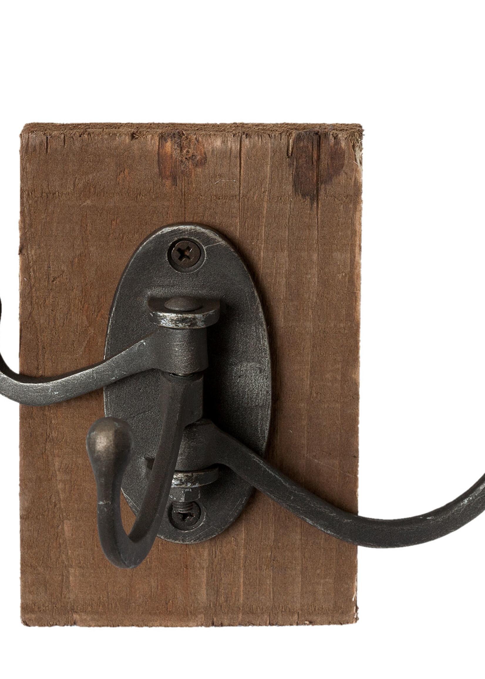 Clayre & Eef Wandhaak 8*12*13 cm 63737