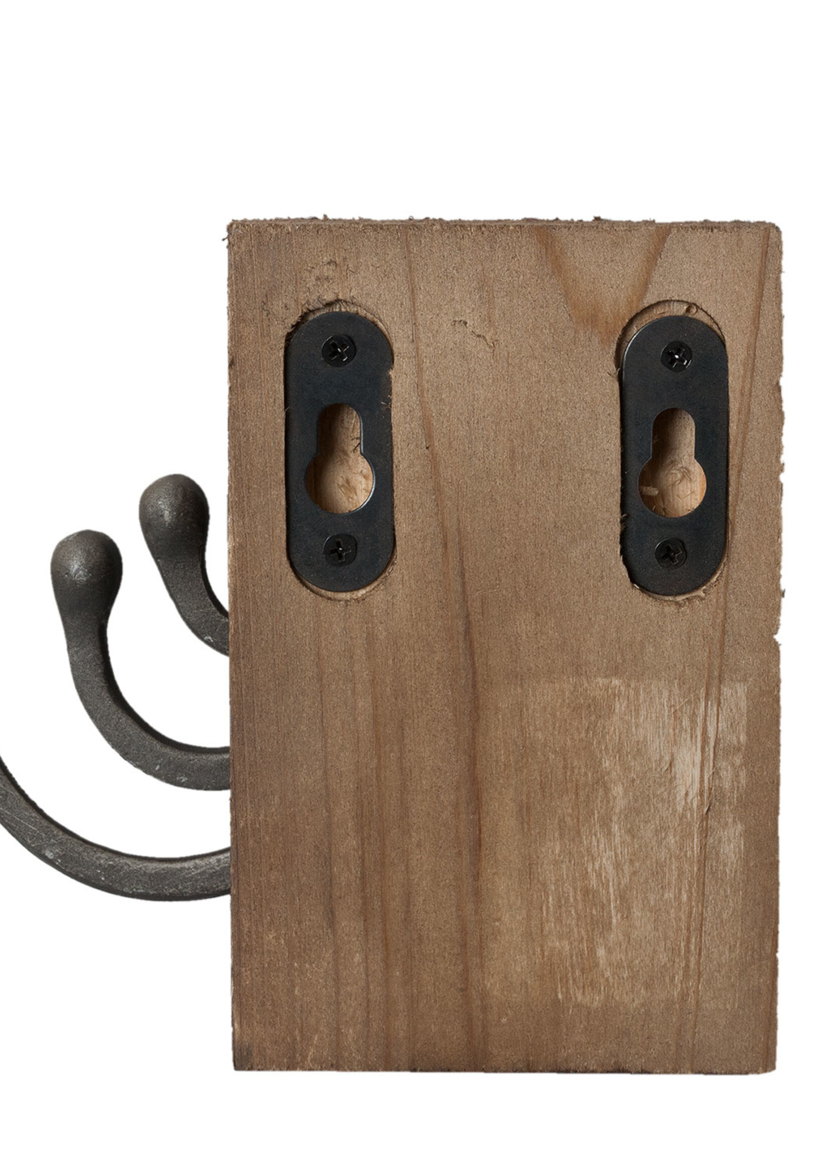 Clayre & Eef Wandhaak 8*12*13 cm 63737