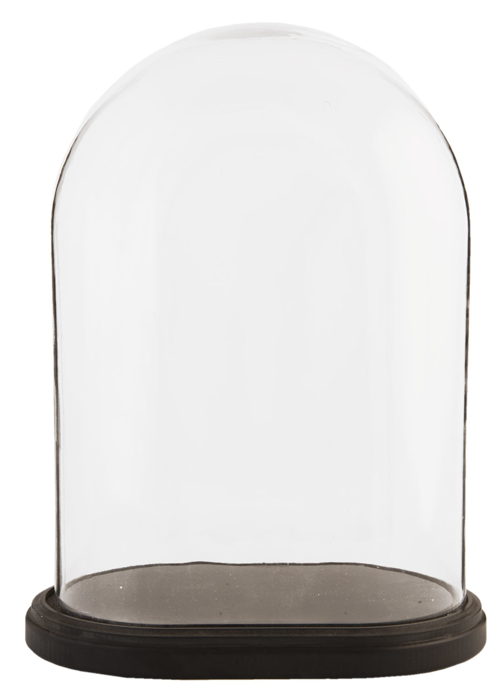 Clayre & Eef Cloche de verre 32*21*42 cm 6GL1267