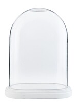 Clayre & Eef Cloche de verre 26*15*33 cm 6GL1764
