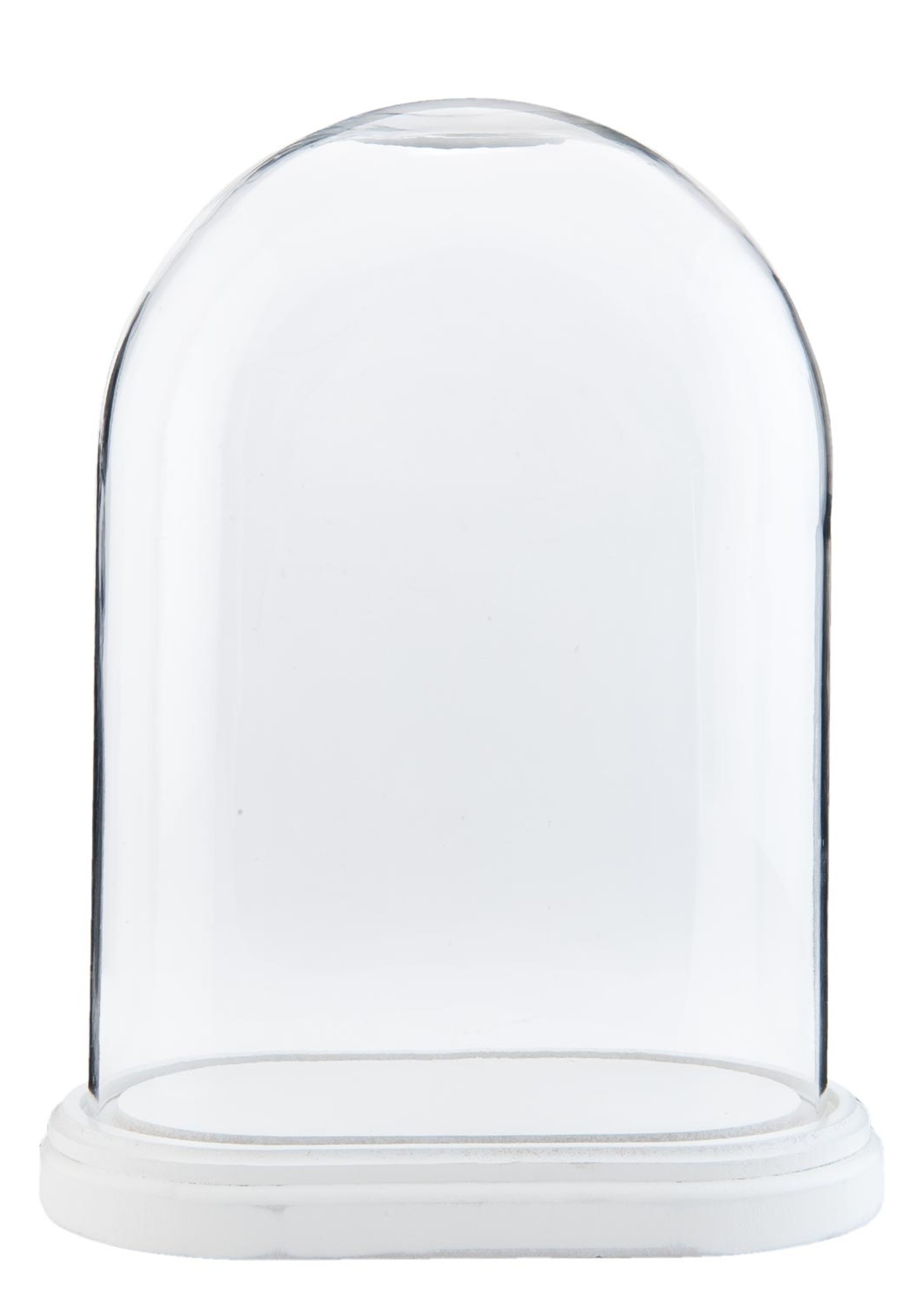 Clayre & Eef Cloche de verre 26*15*33 cm 6GL1764