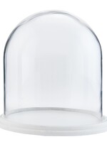 Clayre & Eef Cloche de verre Ø 22*23 cm 6GL1765