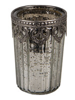 Clayre & Eef Waxinelichthouder Ø 7*10 cm 6GL1849