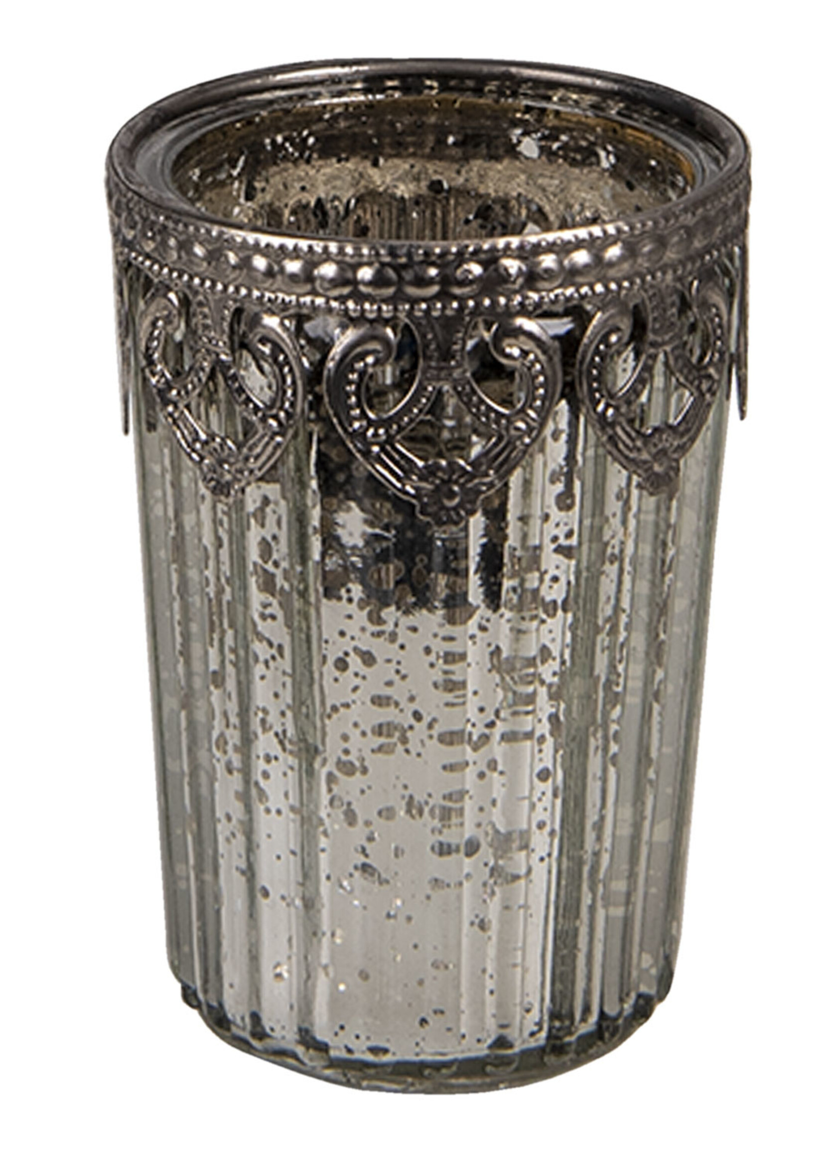 Clayre & Eef Photophore Ø 7*10 cm 6GL1849