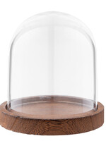 Clayre & Eef Cloche de verre Ø 12*16 cm 6GL1944