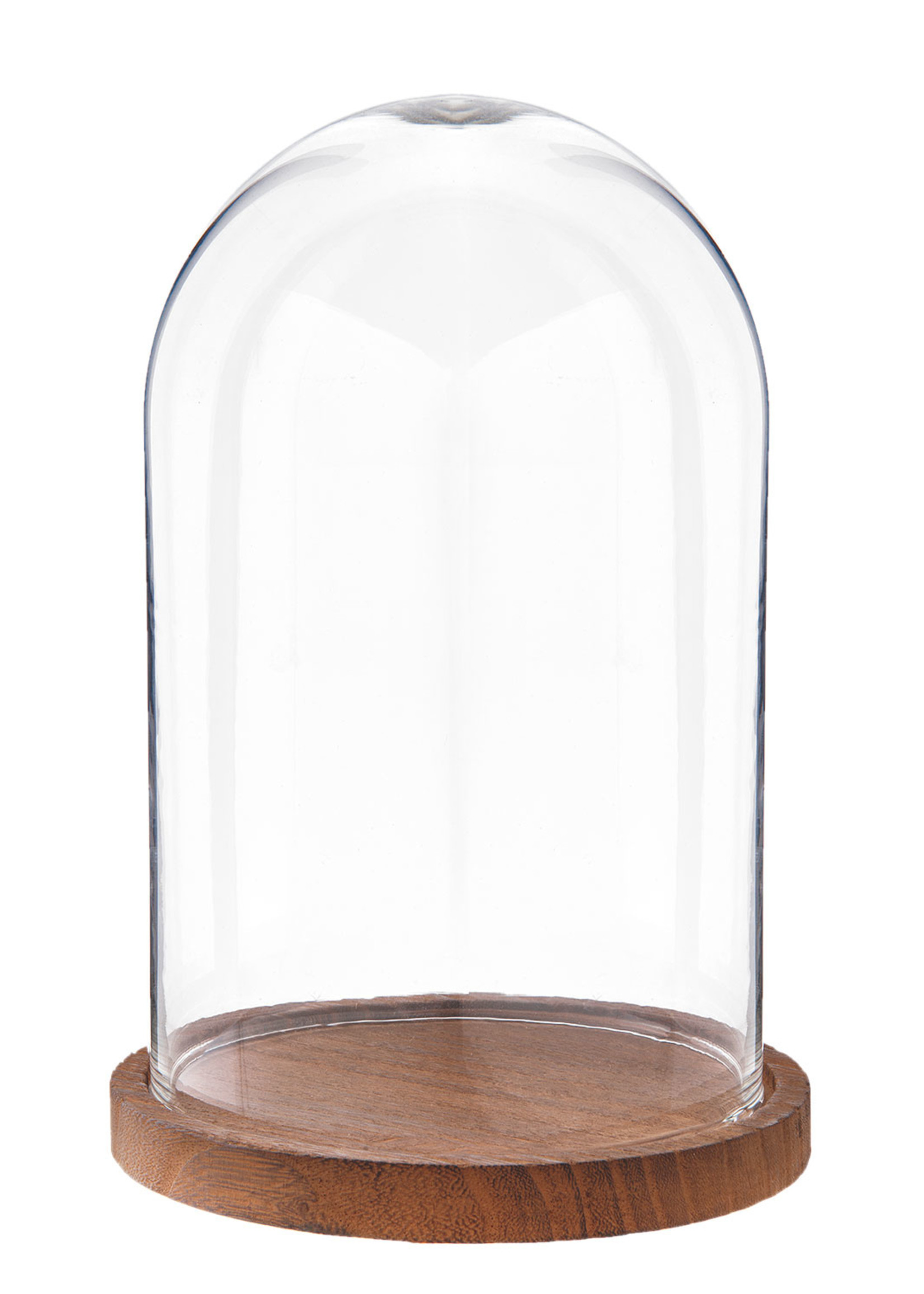 Clayre & Eef Cloche de verre Ø 17*25 cm 6GL1945