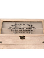 Clayre & Eef Boîte à thé (6 compartiments) 24*16*8 cm 6H1397