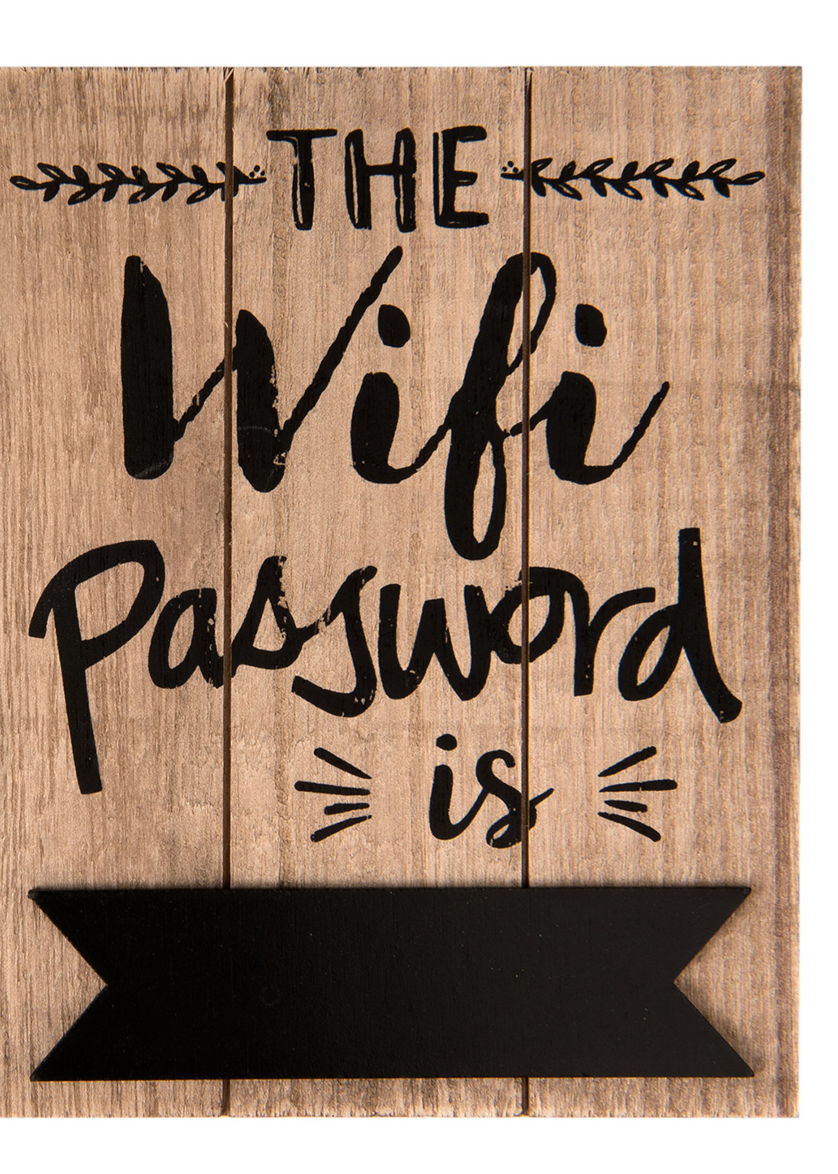 Clayre & Eef Tekstbord 16*1*20 cm 6H1446