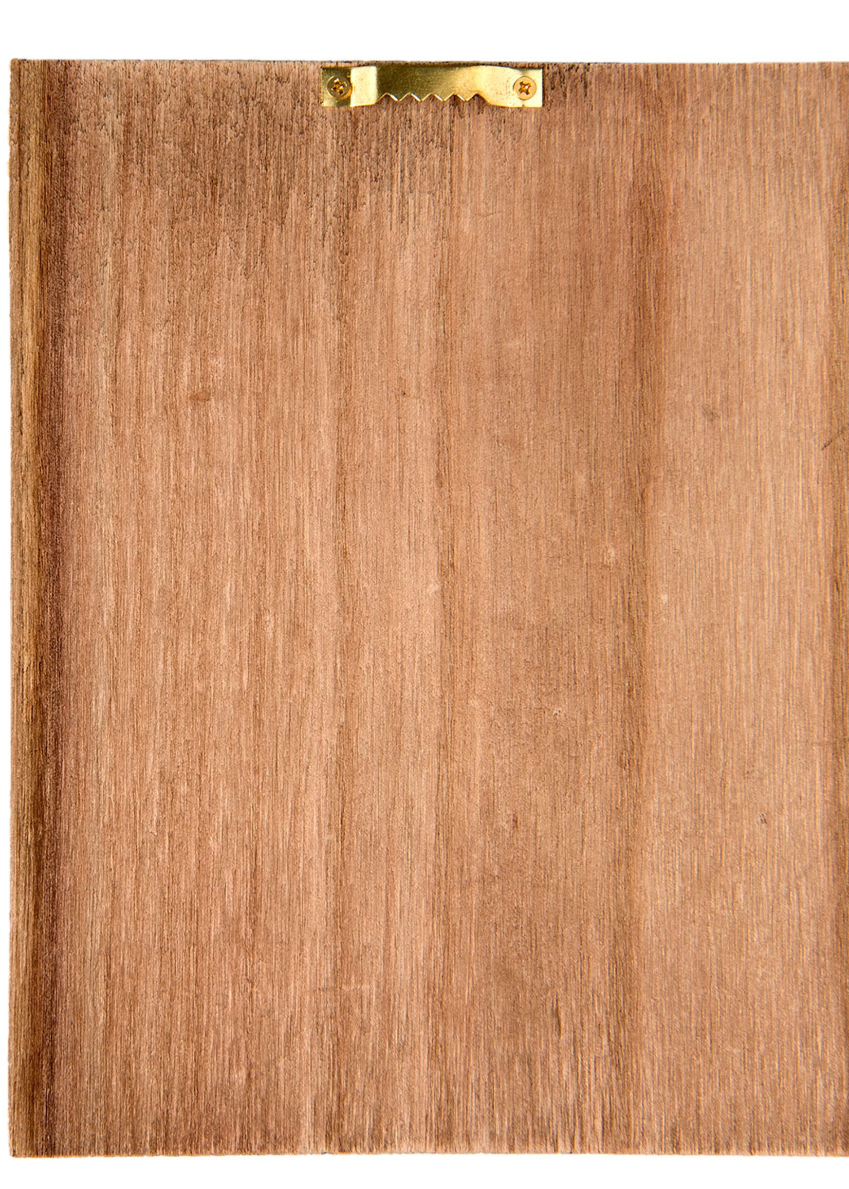 Clayre & Eef Plaque décorative 16*1*20 cm 6H1446