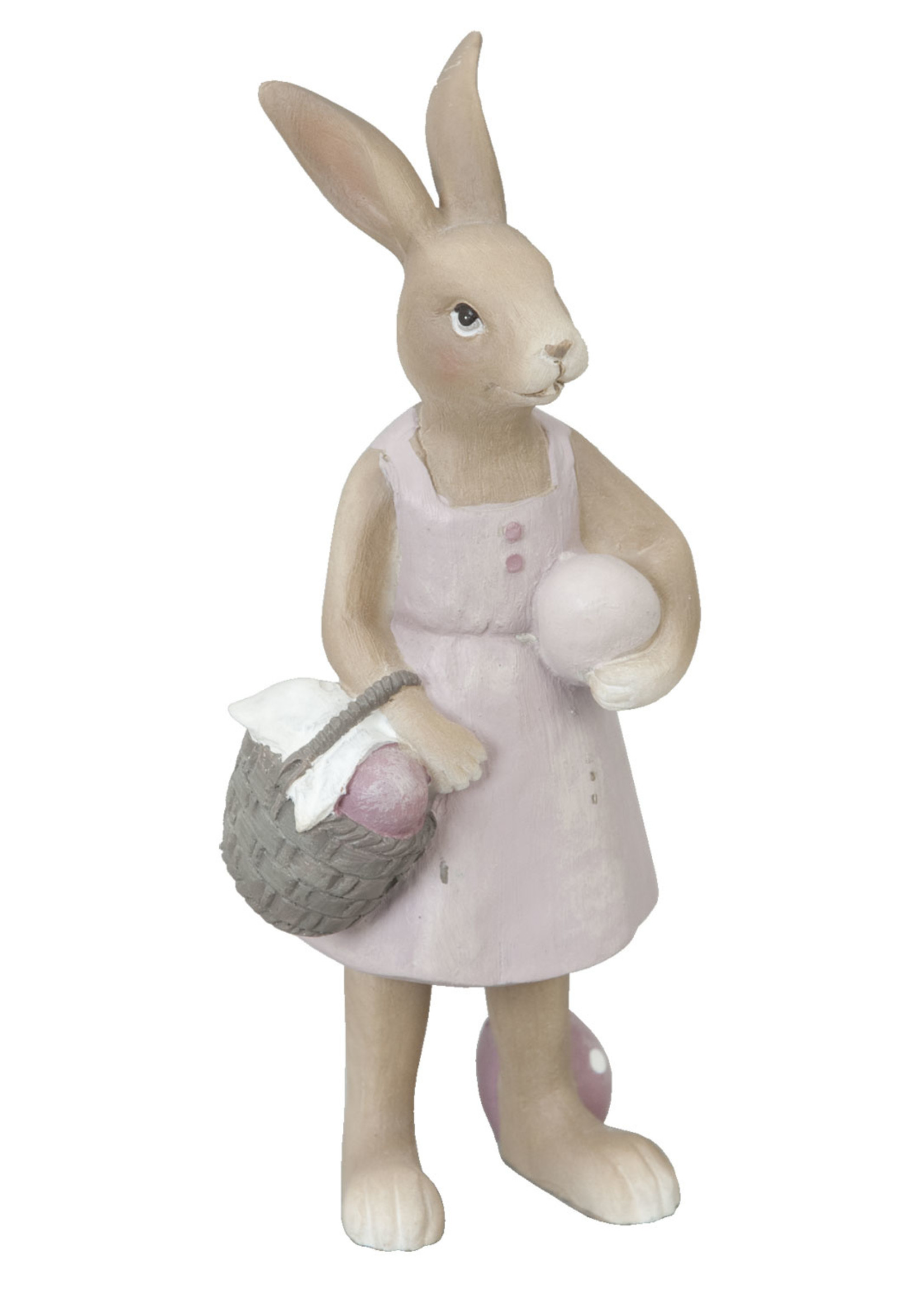 Clayre & Eef Decoratie konijn 6*5*14 cm 6PR0311