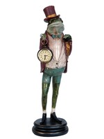 Clayre & Eef Decoratie kikker 14*17*44 cm 6PR0914