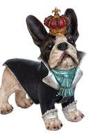 Clayre & Eef Decoratie hond 25*10*25 cm 6PR0920