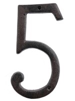 Clayre & Eef Nummer (5) 15 cm 6Y0264-5