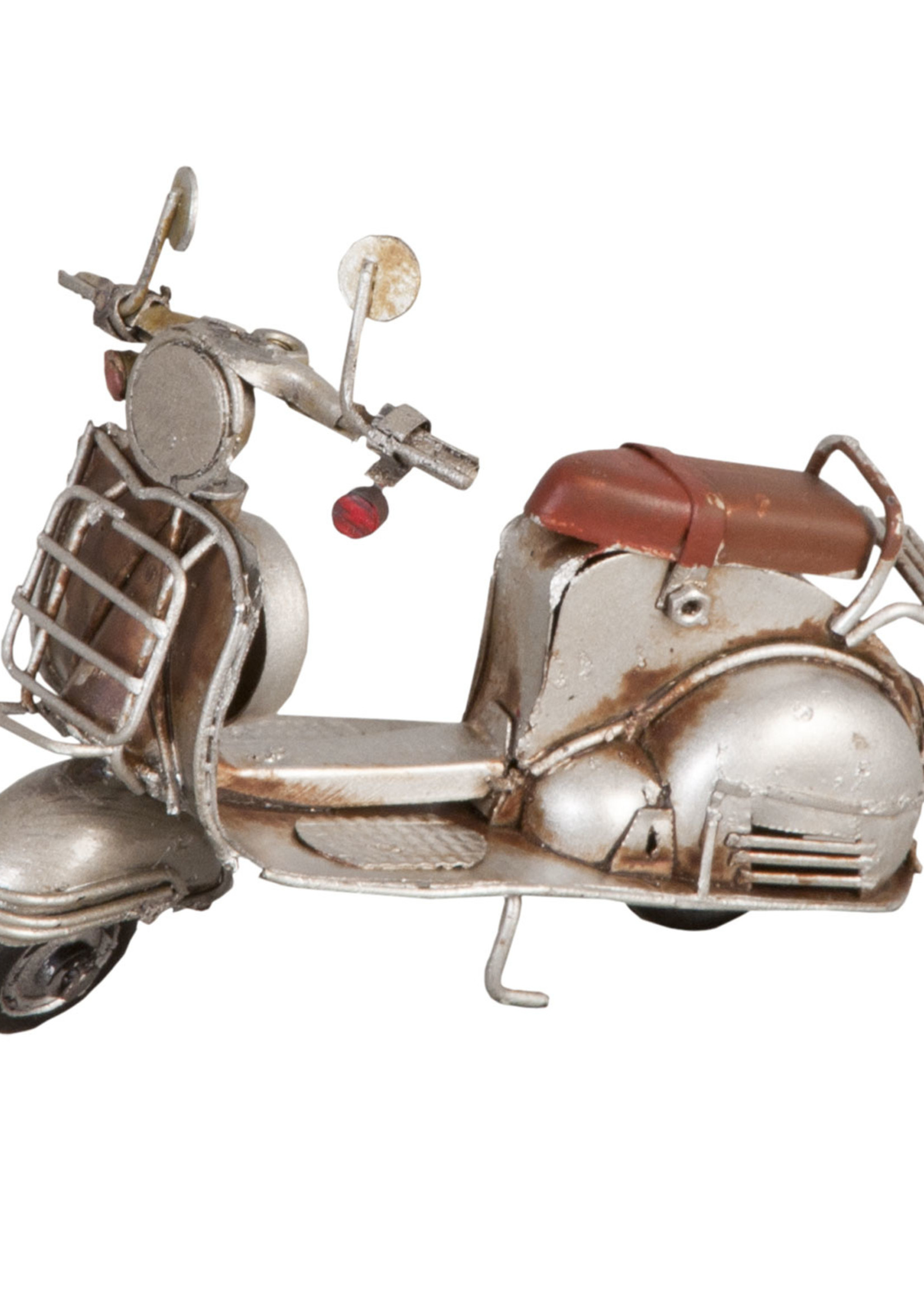 Clayre & Eef Modèle scooter 11*5*8 cm 6Y1238