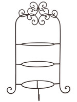 Clayre & Eef Serviteur pour 3 assiettes 36*28*54 cm 6Y1249