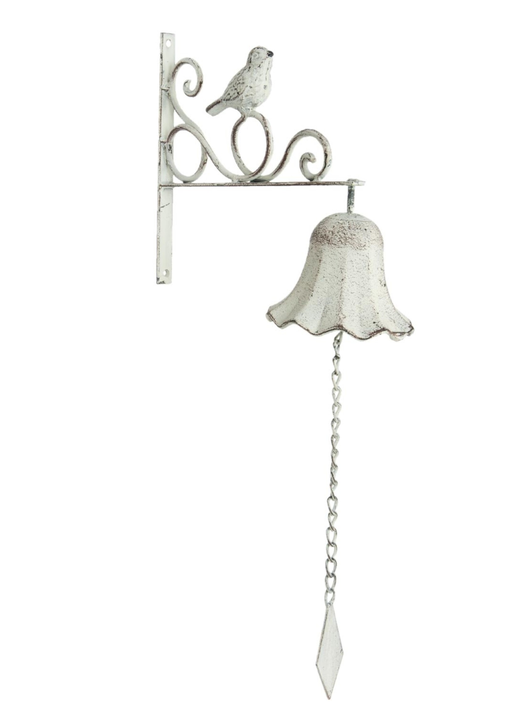 Clayre & Eef Bel met vogel 24*10*49 cm 6Y1527