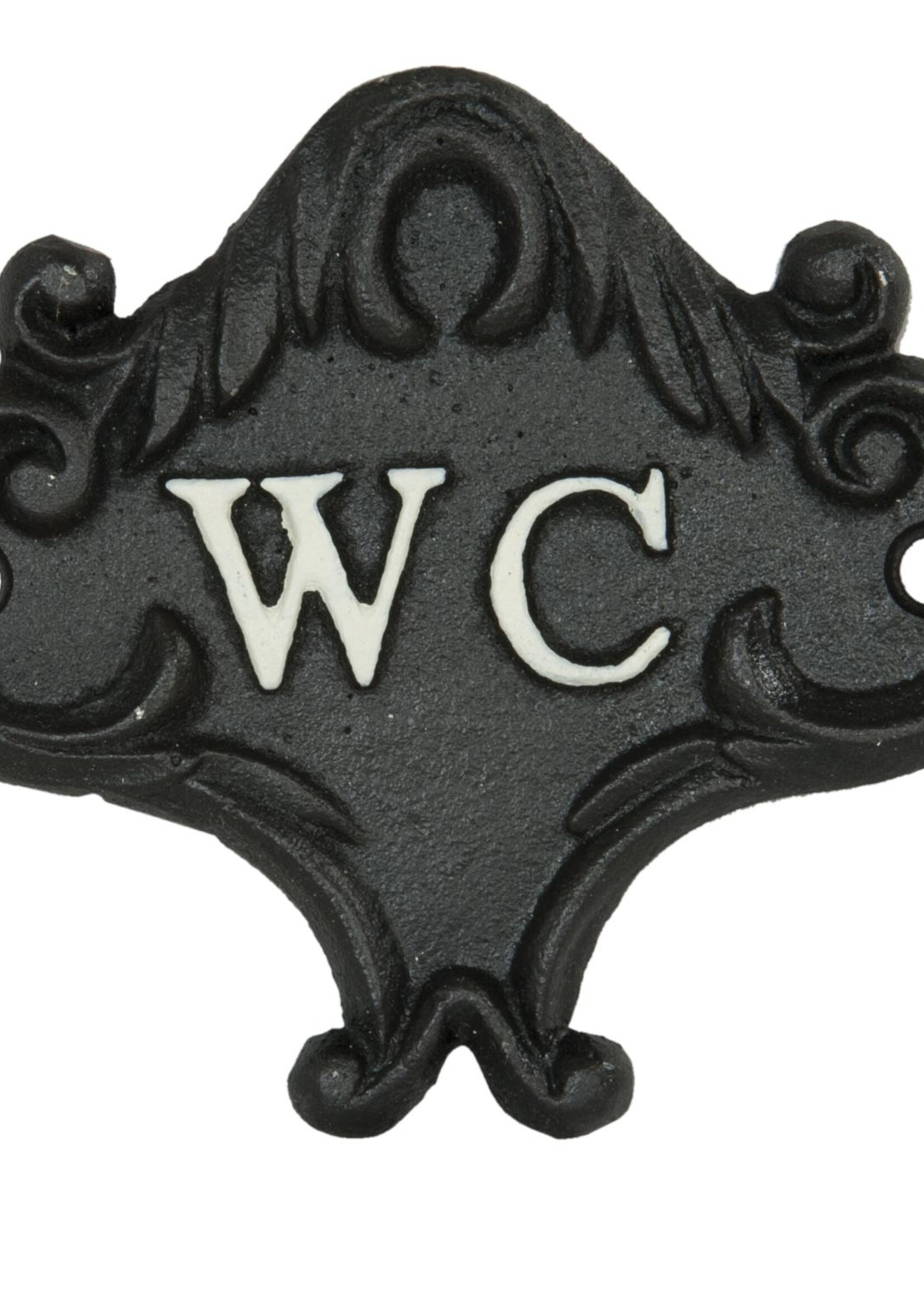 Clayre & Eef Toiletbordje WC 10*9 cm 6Y1593